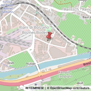Mappa Via di Mezzo ai Piani, 7, 39100 Bolzano, Bolzano (Trentino-Alto Adige)
