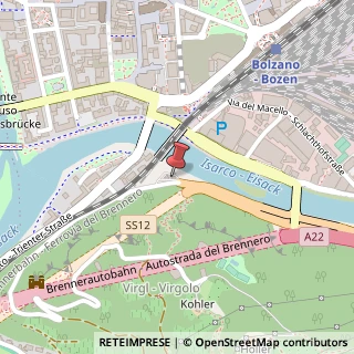 Mappa Via Pi? di Virgolo, 4, 39100 Bolzano, Bolzano (Trentino-Alto Adige)
