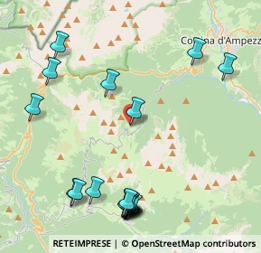 Mappa Loc. Passo Giau Pra'd, 32046 San Vito di Cadore BL, Italia (5.074)