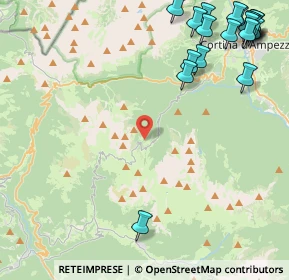 Mappa Loc. Passo Giau Pra'd, 32046 San Vito di Cadore BL, Italia (6.3015)