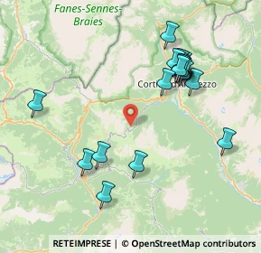 Mappa Loc. Passo Giau Pra'd, 32046 San Vito di Cadore BL, Italia (7.907)