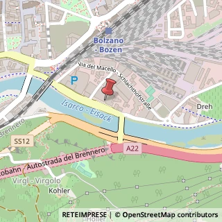 Mappa Via Josef Mayr Nusser, 26, 39100 Bolzano, Bolzano (Trentino-Alto Adige)
