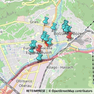 Mappa Via Vicenza, 39100 Bolzano BZ, Italia (0.755)