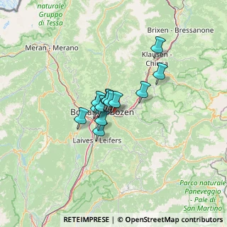 Mappa Gewerbezone 4, 39100 Bolzano BZ, Italia (7.45462)