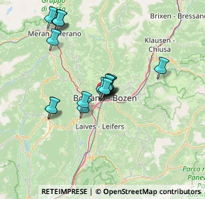 Mappa Poliambulatorio Osteo Physio Center Via Napoli 4 Pian terreno, 39100 Bolzano BZ, Italia (11.44059)
