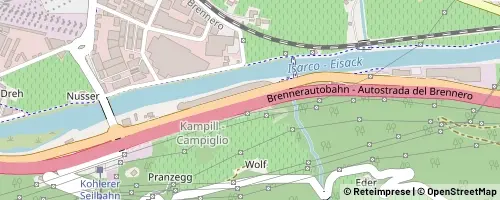 Mappa Bolzano