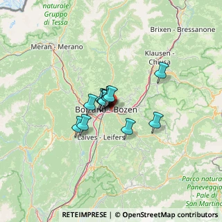 Mappa Via Innsbruck, 39100 Bolzano BZ, Italia (7.07769)