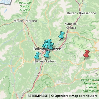Mappa Via Innsbruck, 39100 Bolzano BZ, Italia (20.61769)
