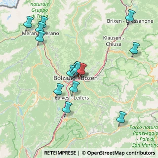 Mappa Via Innsbruck, 39100 Bolzano BZ, Italia (15.66133)