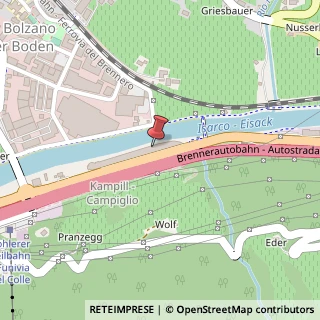 Mappa Via Innsbruck, 31, 39100 Bolzano, Bolzano (Trentino-Alto Adige)
