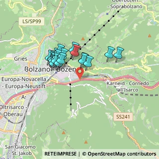 Mappa Via Innsbruck, 39100 Bolzano BZ, Italia (1.3915)