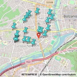 Mappa Europa - Novacella, 39100 Bolzano BZ, Italia (0.48)