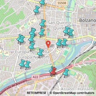 Mappa Europa - Novacella, 39100 Bolzano BZ, Italia (0.53)