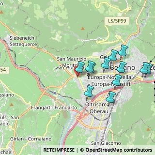 Mappa Via Gustav Mahler, 39100 Bolzano BZ, Italia (1.85417)