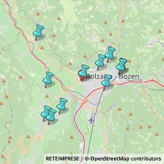 Mappa Via Gustav Mahler, 39100 Bolzano BZ, Italia (3.73)
