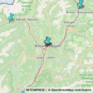 Mappa Via Napoli, 39100 Bolzano BZ, Italia (37.97643)