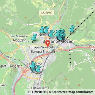 Mappa Via Firenze, 39100 Bolzano BZ, Italia (1.46778)