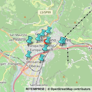 Mappa Via Firenze, 39100 Bolzano BZ, Italia (1.20364)