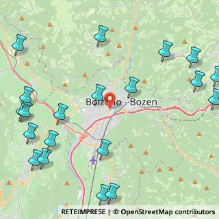 Mappa Via Firenze, 39100 Bolzano BZ, Italia (6.092)