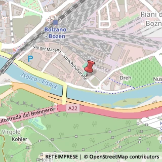 Mappa Via del Macello, 30, 39100 Bolzano, Bolzano (Trentino-Alto Adige)