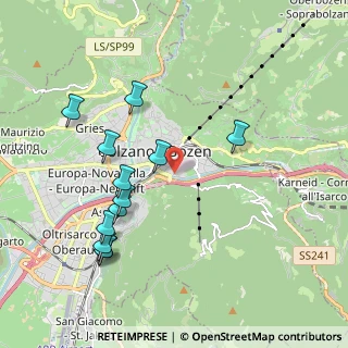 Mappa Via Josef Mayr Nusser, 39100 Bolzano BZ, Italia (2.035)