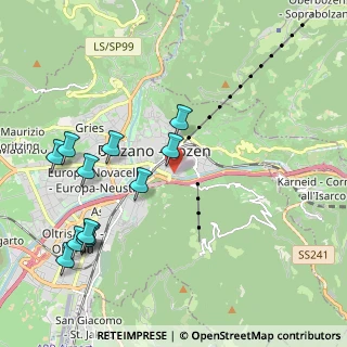 Mappa Via Josef Mayr Nusser, 39100 Bolzano BZ, Italia (2.29917)