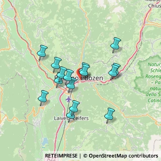 Mappa Via Josef Mayr Nusser, 39100 Bolzano BZ, Italia (6.13867)