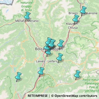 Mappa Via Josef Mayr Nusser, 39100 Bolzano BZ, Italia (14.50538)