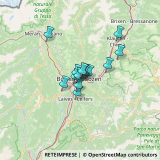 Mappa Via Josef Mayr Nusser, 39100 Bolzano BZ, Italia (7.73071)
