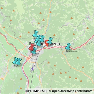 Mappa Via Josef Mayr Nusser, 39100 Bolzano BZ, Italia (3.03)