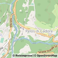 Mapa Vigo di Cadore