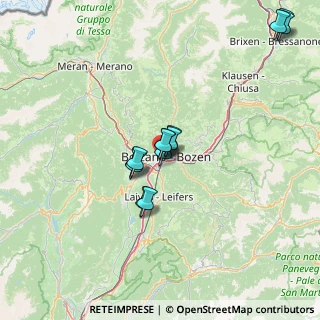 Mappa Via Dalmazia, 39100 Bolzano BZ, Italia (12.09538)