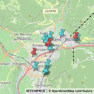 Mappa Via Dalmazia, 39100 Bolzano BZ, Italia (1.58429)