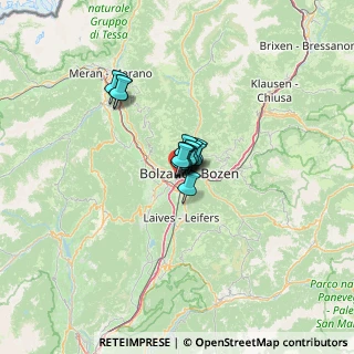 Mappa Via del Ronco, 39100 Bolzano BZ, Italia (5.29462)