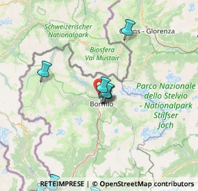 Mappa Strada del Passo dello Stelvio, 23032 Valdidentro SO, Italia (31.07063)