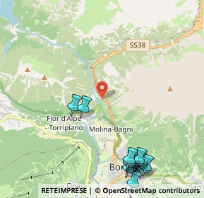 Mappa Strada del Passo dello Stelvio, 23032 Valdidentro SO, Italia (2.76583)