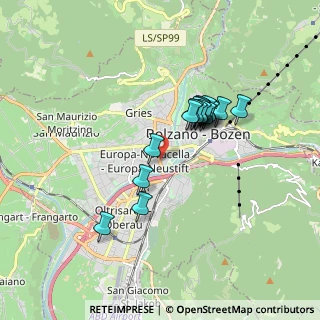 Mappa , 39100 Bolzano BZ, Italia (1.35833)