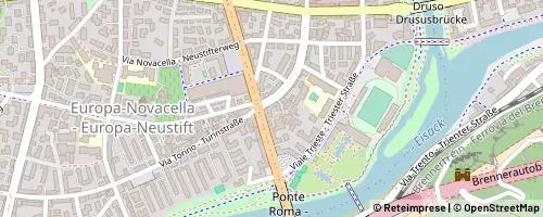 Mappa Bolzano