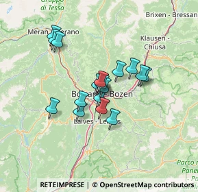 Mappa , 39100 Bolzano BZ, Italia (9.18)