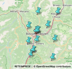 Mappa , 39100 Bolzano BZ, Italia (12.61643)