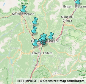 Mappa , 39100 Bolzano BZ, Italia (13.63273)