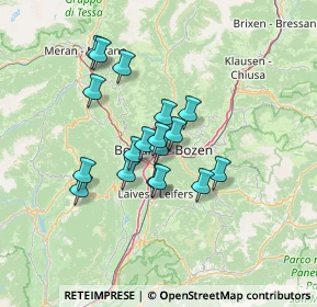 Mappa , 39100 Bolzano BZ, Italia (10.37056)