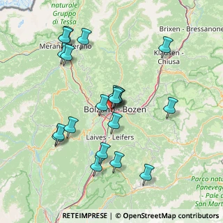 Mappa , 39100 Bolzano BZ, Italia (14.9495)