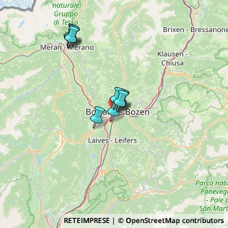 Mappa , 39100 Bolzano BZ, Italia (13.90455)
