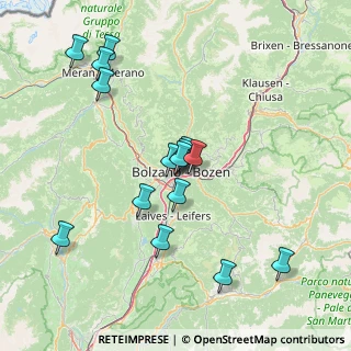 Mappa , 39100 Bolzano BZ, Italia (14.53333)