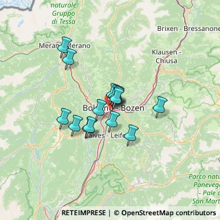 Mappa , 39100 Bolzano BZ, Italia (9.27733)