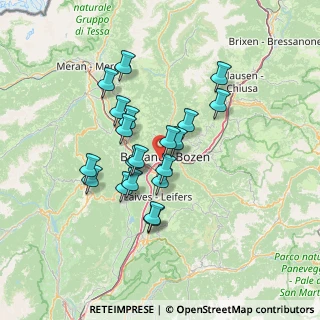 Mappa , 39100 Bolzano BZ, Italia (11.1835)