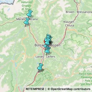 Mappa , 39100 Bolzano BZ, Italia (7.98846)