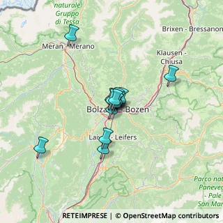 Mappa Via Palermo, 39100 Bolzano BZ, Italia (7.99538)