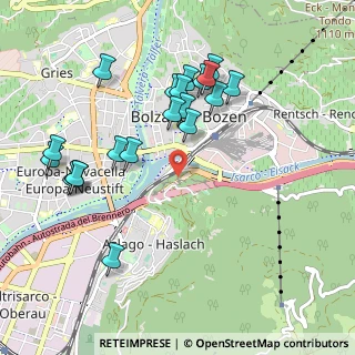 Mappa Via Piè di Virgolo, 39100 Bolzano BZ, Italia (1.0105)